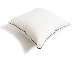 The Small Square Throw Pillow - Rivie White^Business & Pleasure Co. Outlet
