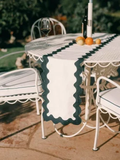 The Table Runner - Rivie White^Business & Pleasure Co. Hot