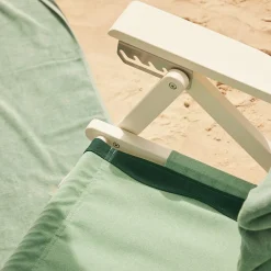 The Tommy Chair - White - Rivie Green^Business & Pleasure Co. Clearance