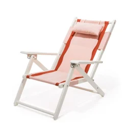 The Tommy Chair - White - Rivie Pink^Business & Pleasure Co. Outlet