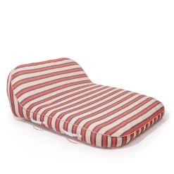 The Xl Pool Lounger - Bistro Dusty Pink Stripe^Business & Pleasure Co. Fashion