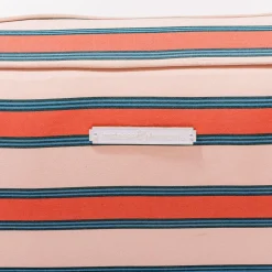 The Xl Pool Lounger - Bistro Dusty Pink Stripe^Business & Pleasure Co. Fashion