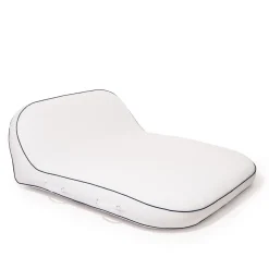 The Xl Pool Lounger - Rivie White^Business & Pleasure Co. Clearance