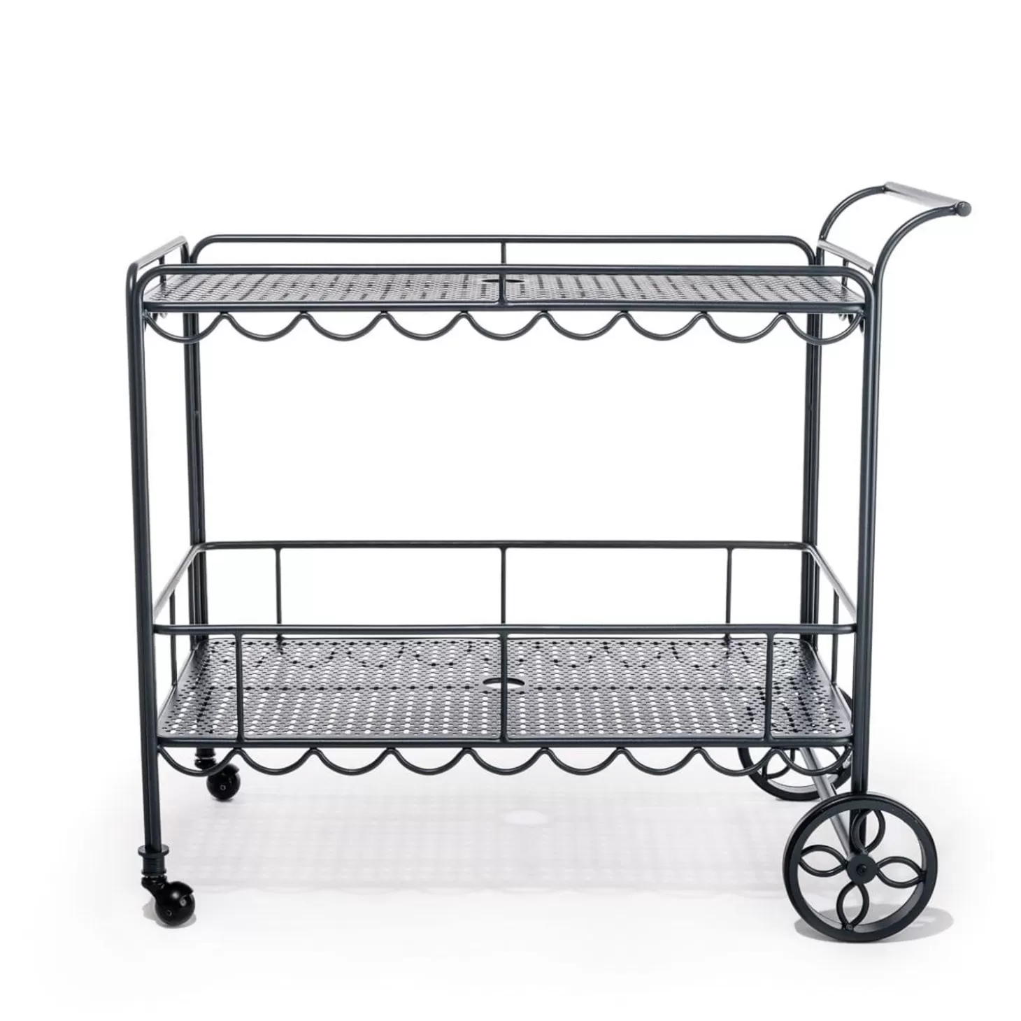 Al Fresco Bar Carts>Business & Pleasure Co. The Al Fresco Bar Cart - Vintage Black