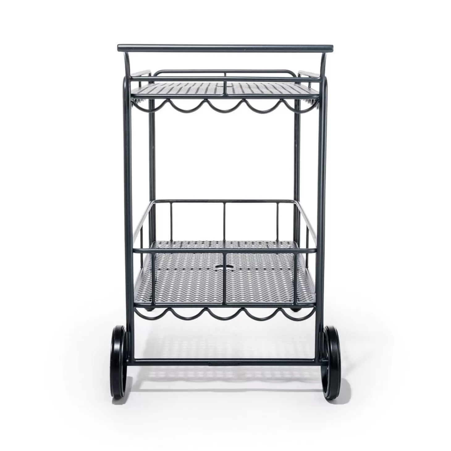 Al Fresco Bar Carts>Business & Pleasure Co. The Al Fresco Bar Cart - Vintage Black