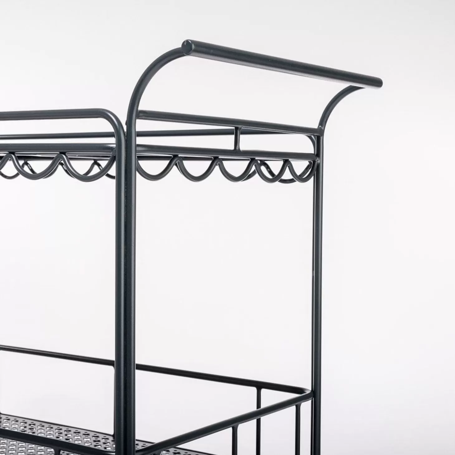 Al Fresco Bar Carts>Business & Pleasure Co. The Al Fresco Bar Cart - Vintage Black