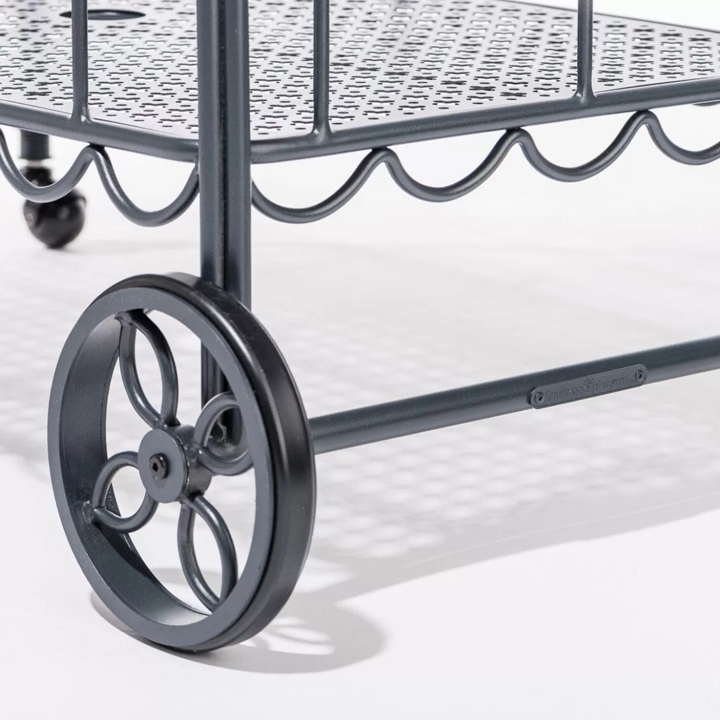Al Fresco Bar Carts>Business & Pleasure Co. The Al Fresco Bar Cart - Vintage Black