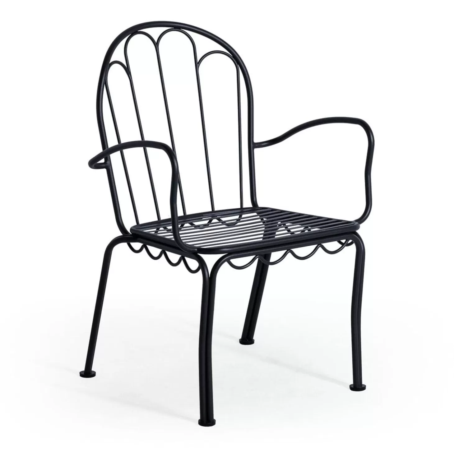 Al Fresco Dining Chairs>Business & Pleasure Co. The Al Fresco Dining Chair - Vintage Black