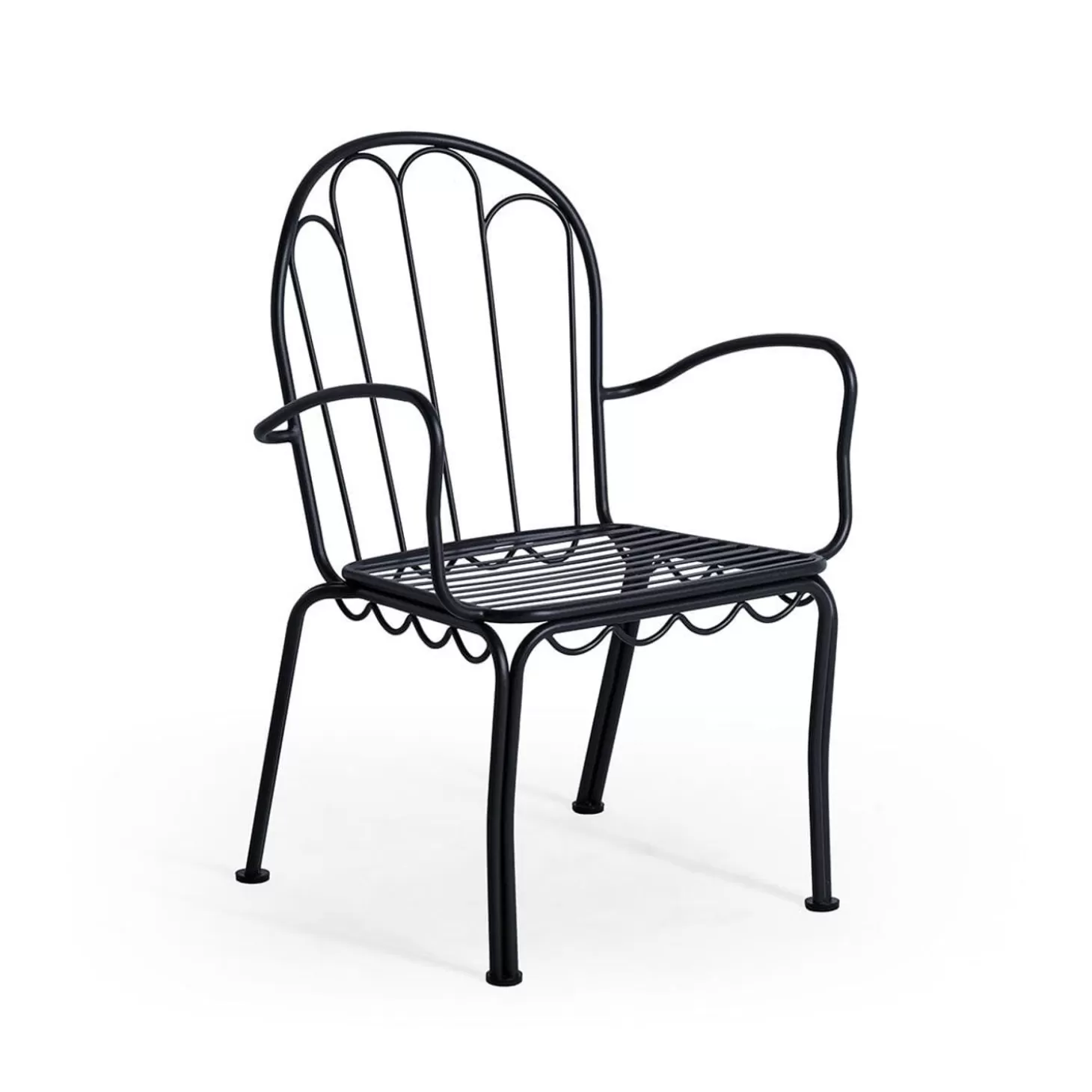 Al Fresco Dining Chairs>Business & Pleasure Co. The Al Fresco Dining Chair - Vintage Black