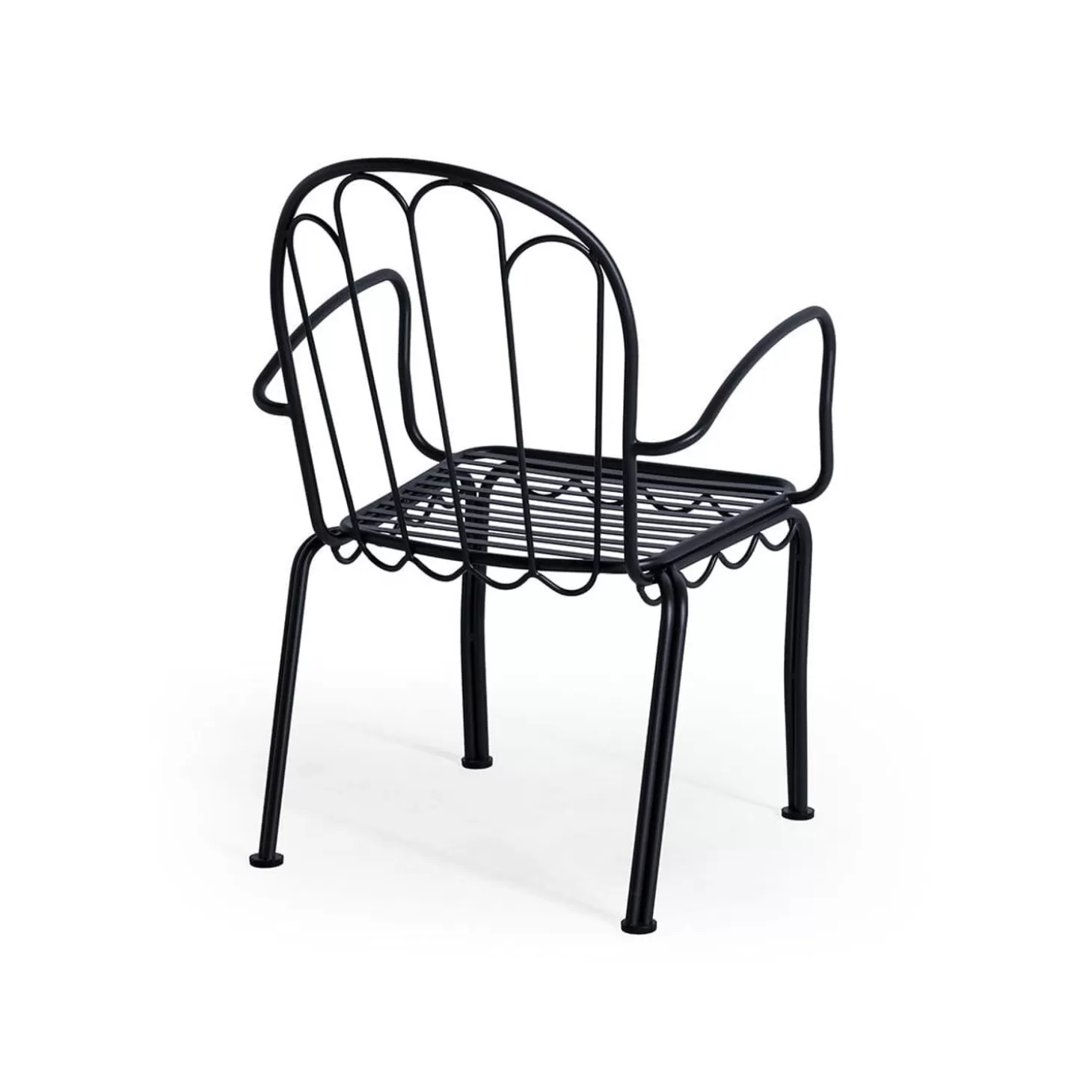 Al Fresco Dining Chairs>Business & Pleasure Co. The Al Fresco Dining Chair - Vintage Black