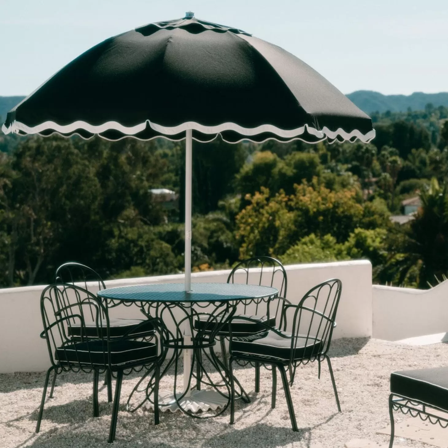 Al Fresco Tables>Business & Pleasure Co. The Al Fresco Dining Table - Vintage Black