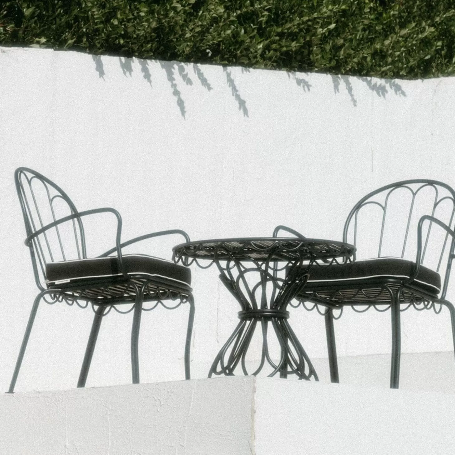 Al Fresco Tables>Business & Pleasure Co. The Al Fresco Side Table - Vintage Black