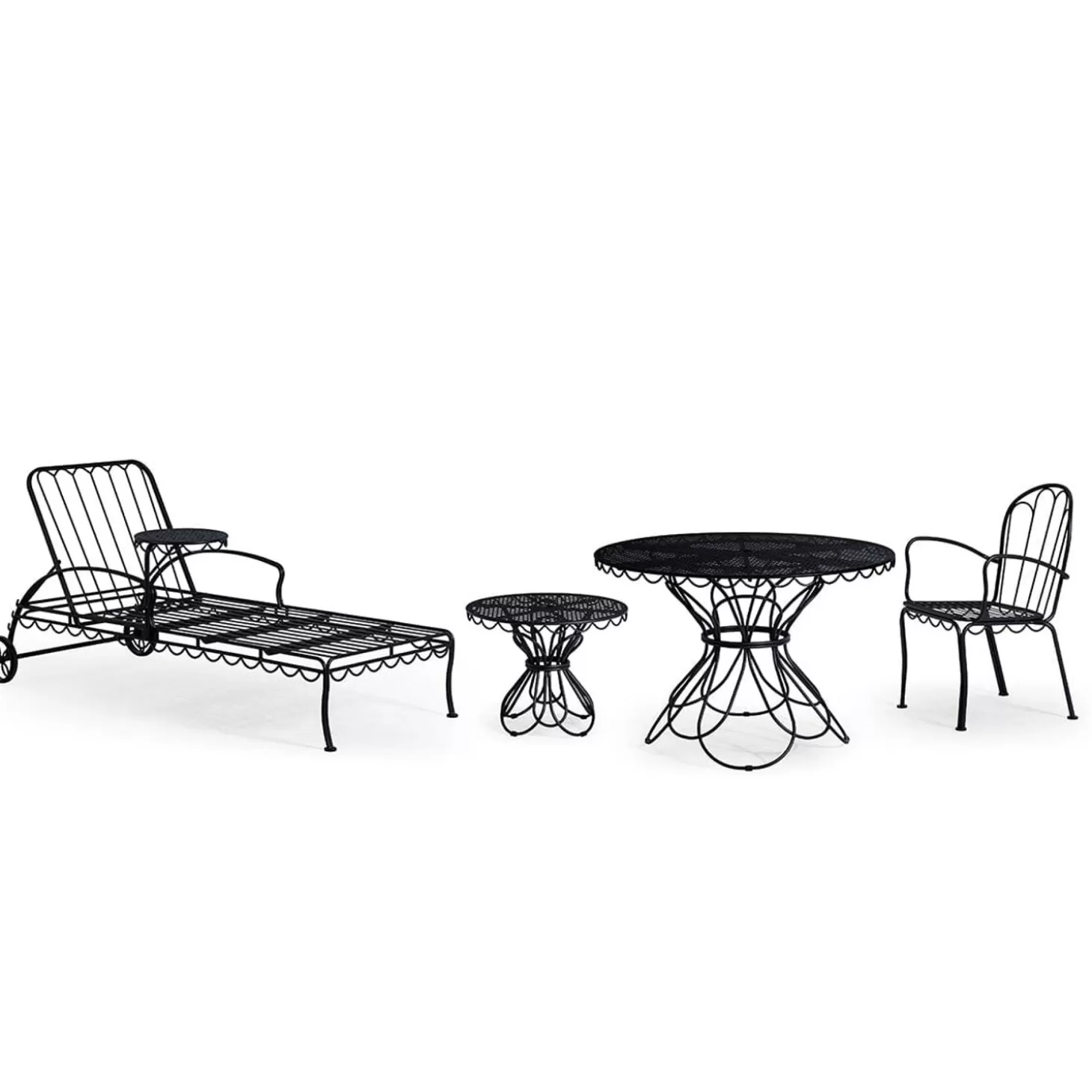 Al Fresco Tables>Business & Pleasure Co. The Al Fresco Side Table - Vintage Black