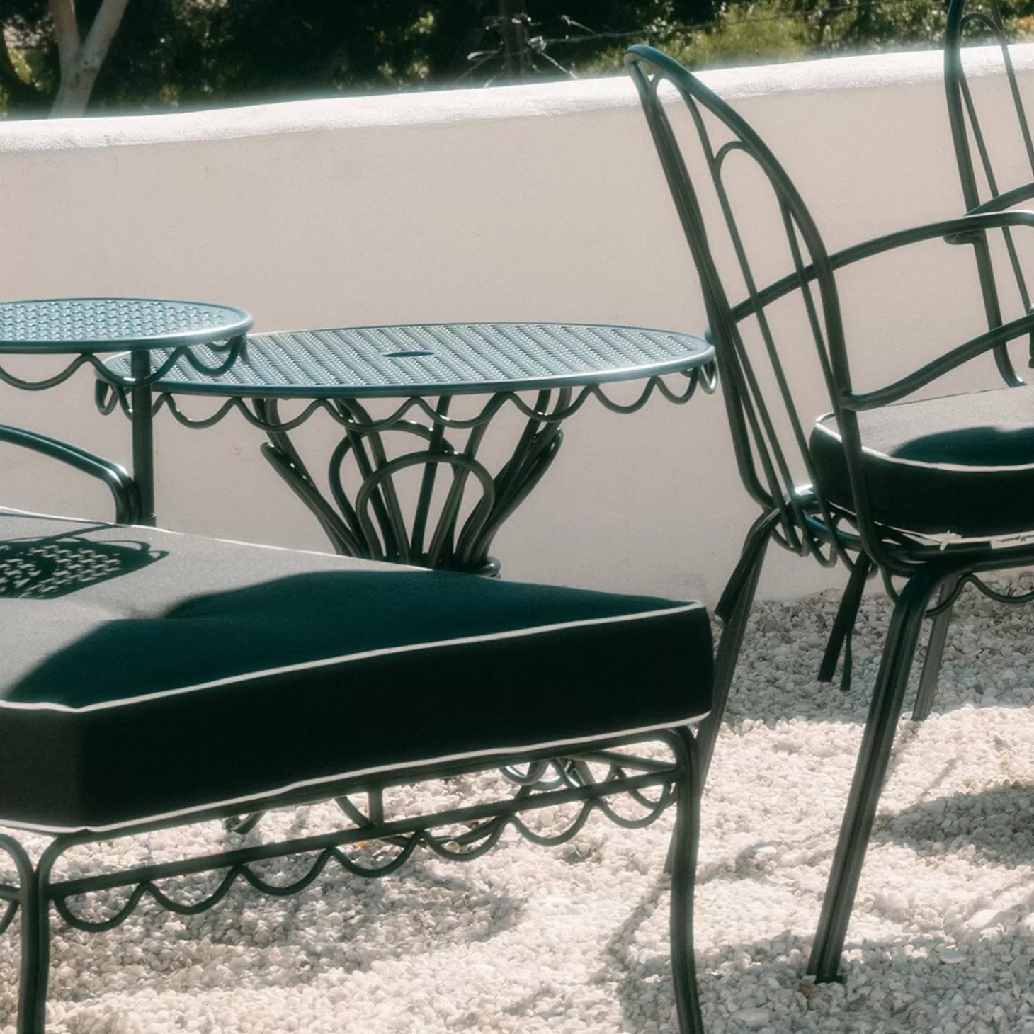 Al Fresco Tables>Business & Pleasure Co. The Al Fresco Side Table - Vintage Black