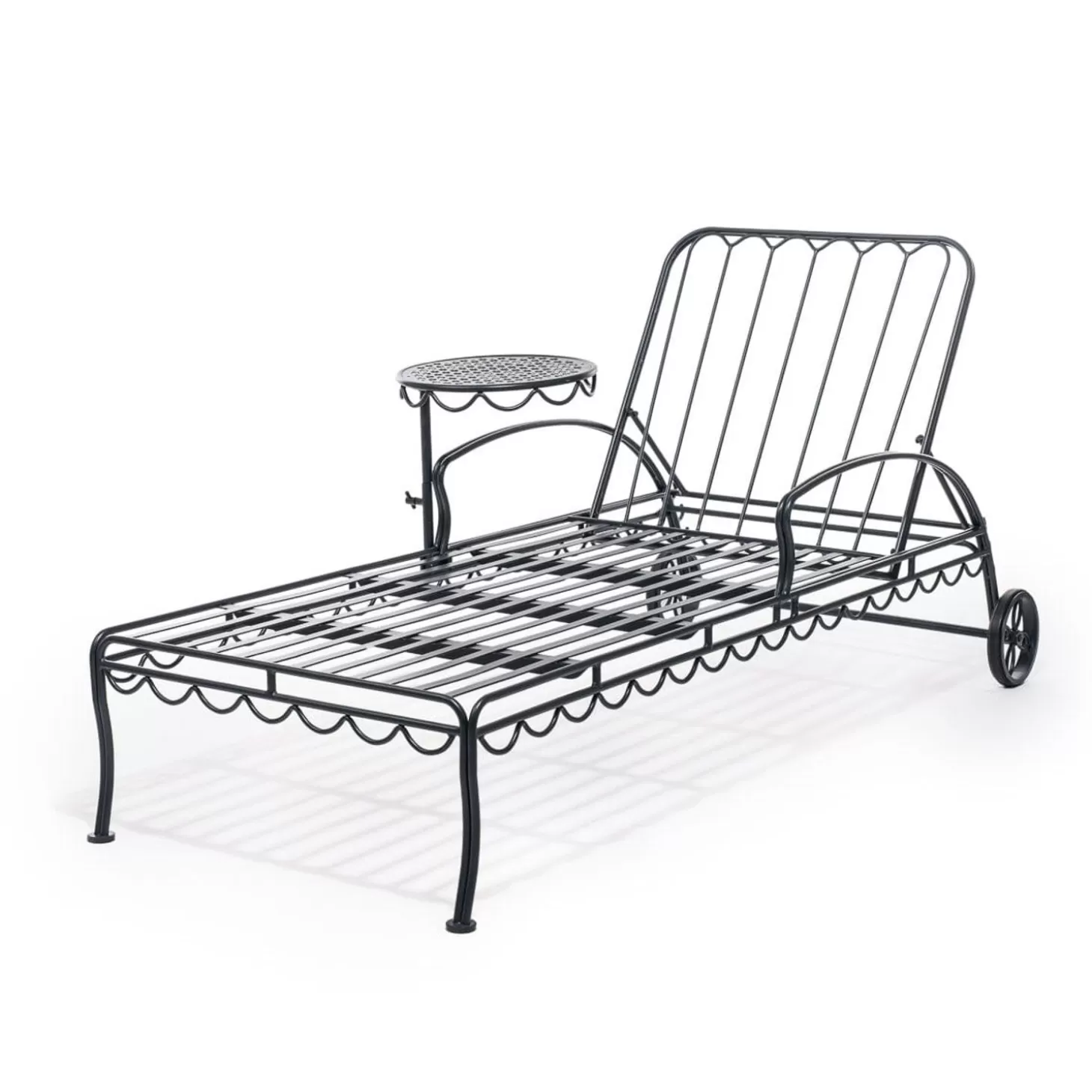 Al Fresco Sun Loungers>Business & Pleasure Co. The Al Fresco Sun Lounger - Vintage Black