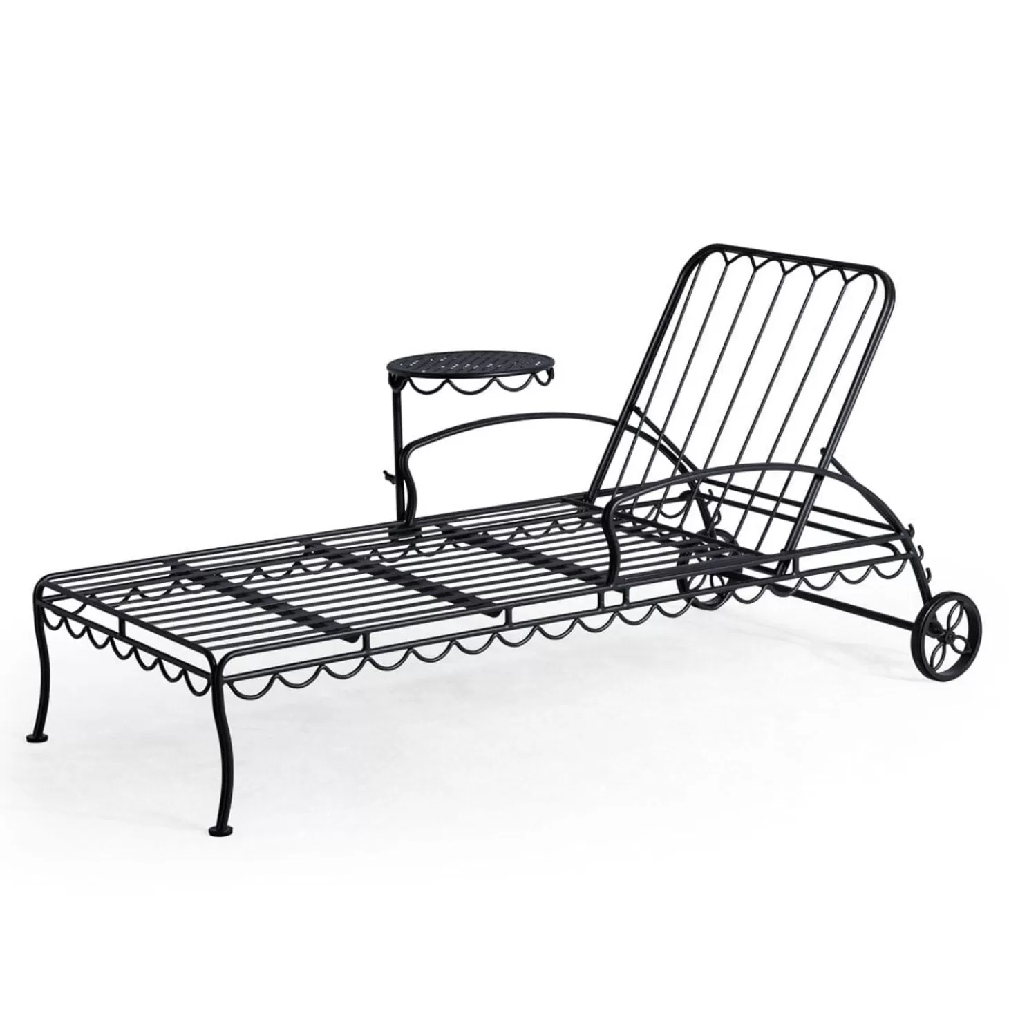 Al Fresco Sun Loungers>Business & Pleasure Co. The Al Fresco Sun Lounger - Vintage Black