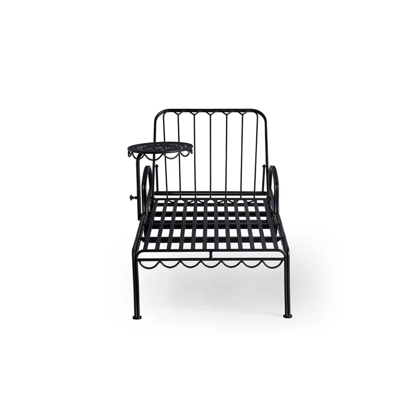 Al Fresco Sun Loungers>Business & Pleasure Co. The Al Fresco Sun Lounger - Vintage Black
