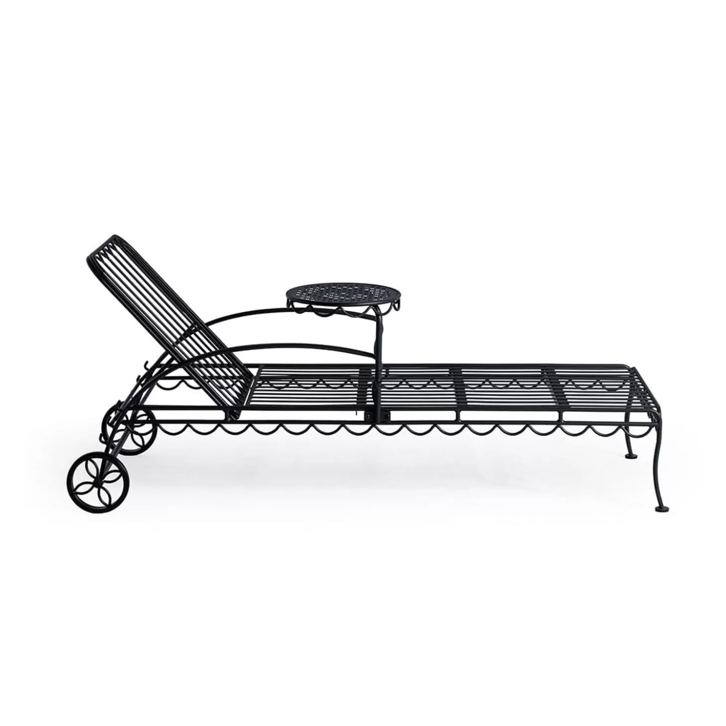 Al Fresco Sun Loungers>Business & Pleasure Co. The Al Fresco Sun Lounger - Vintage Black