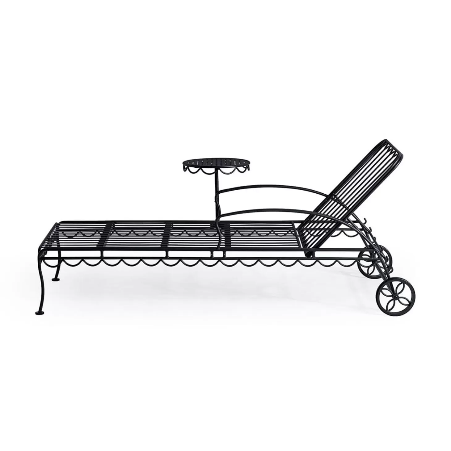 Al Fresco Sun Loungers>Business & Pleasure Co. The Al Fresco Sun Lounger - Vintage Black