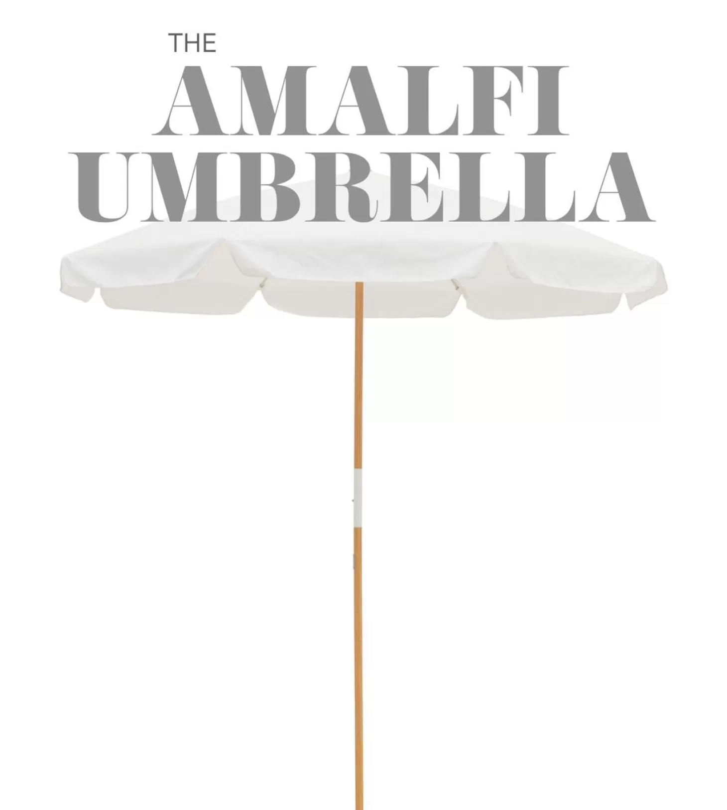 Amalfi Umbrellas>Business & Pleasure Co. The Amalfi Umbrella - Vintage Green Check