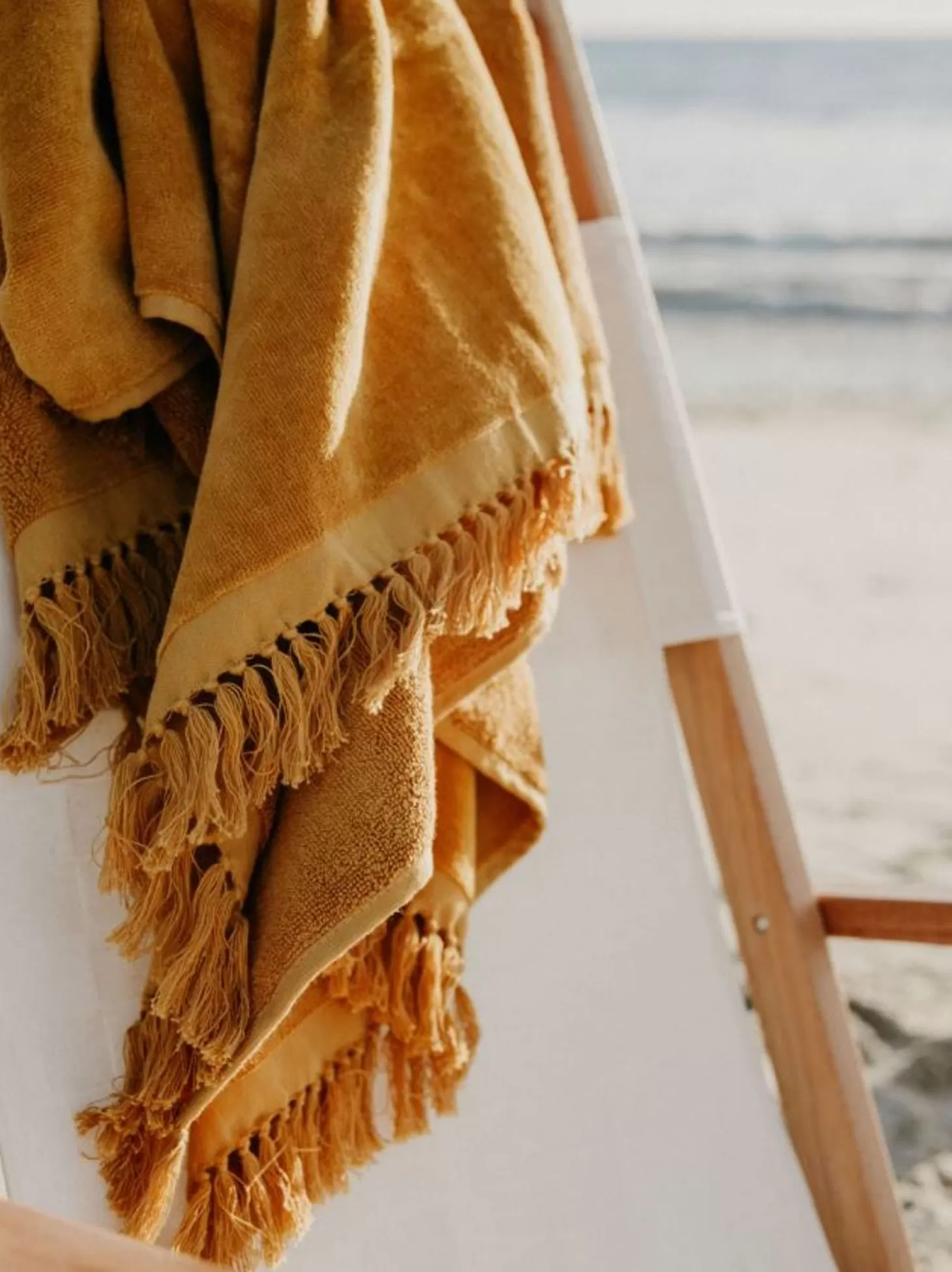 Beach Towels>Business & Pleasure Co. The Beach Towel - Vintage Gold