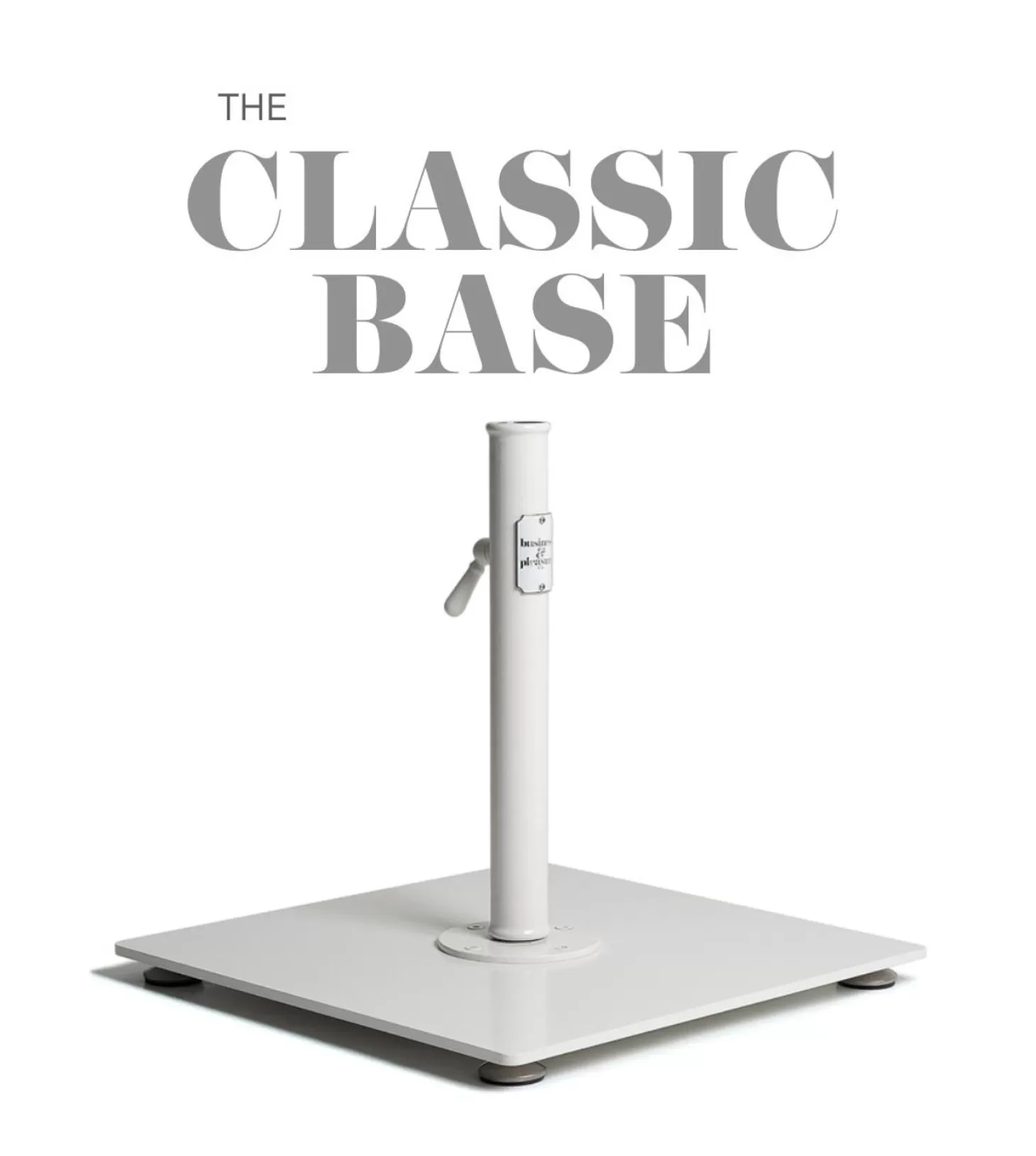 Umbrella Bases>Business & Pleasure Co. The Classic Base - 35 Lbs - Vintage Black