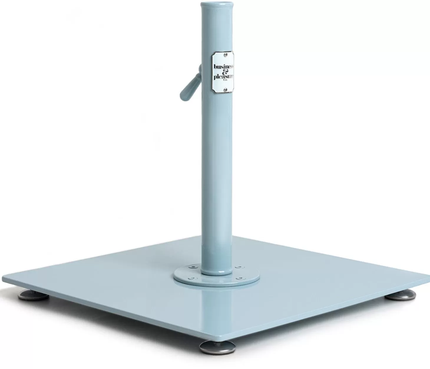 Umbrella Bases>Business & Pleasure Co. The Classic Base - 35 Lbs - Vintage Blue