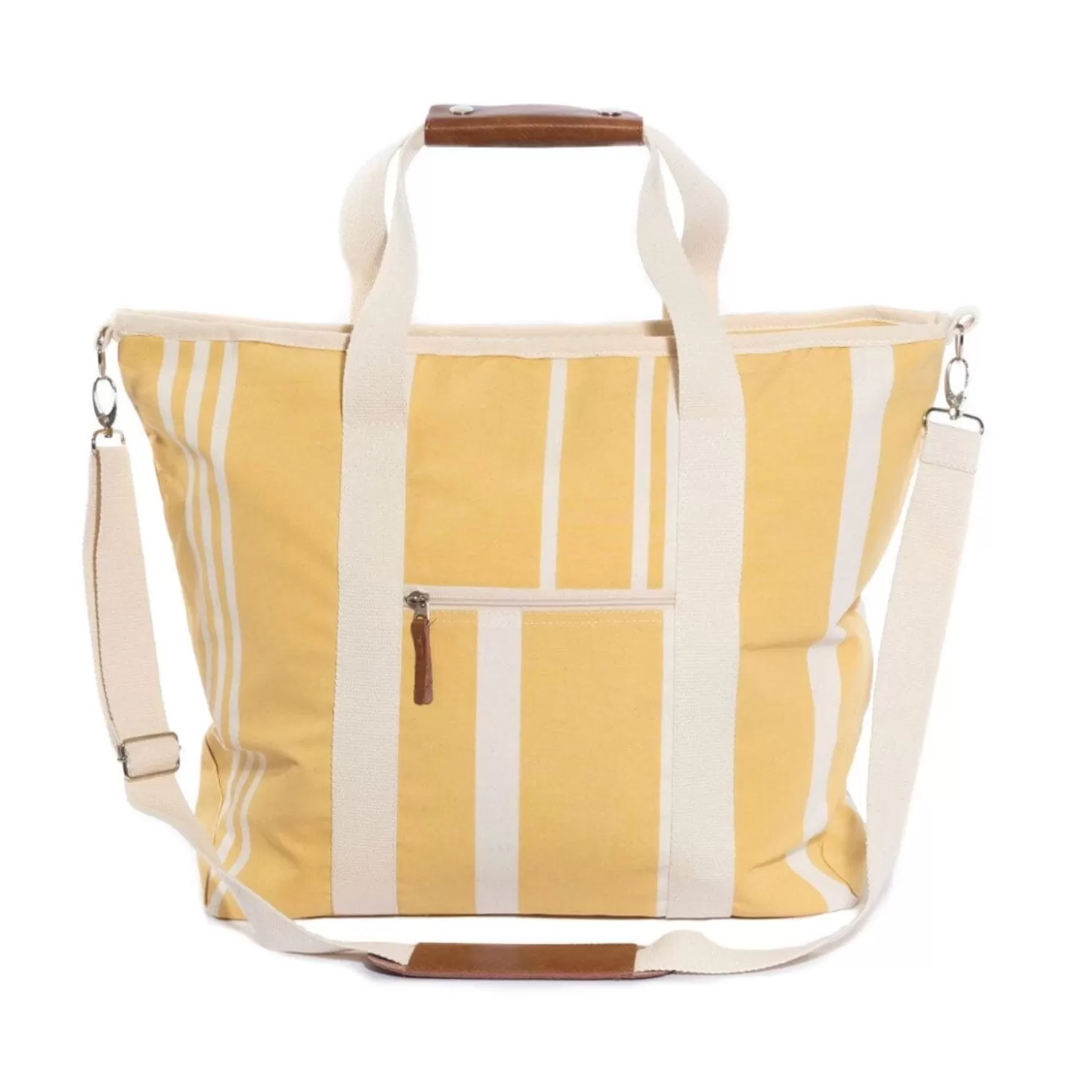 Cooler Tote Bags>Business & Pleasure Co. The Cooler Tote Bag - Vintage Yellow Stripe