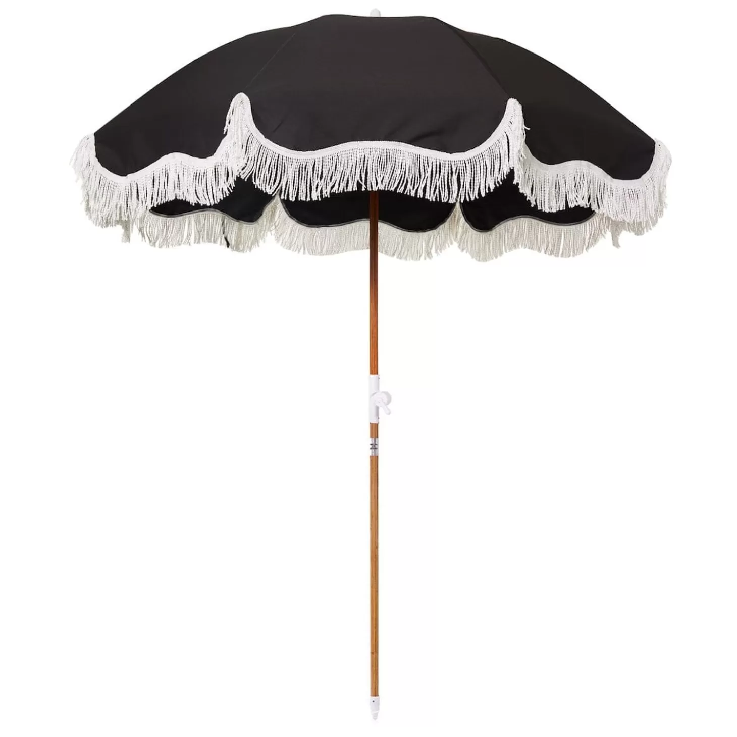 Holiday Beach Umbrellas>Business & Pleasure Co. The Holiday Beach Umbrella - Vintage Black