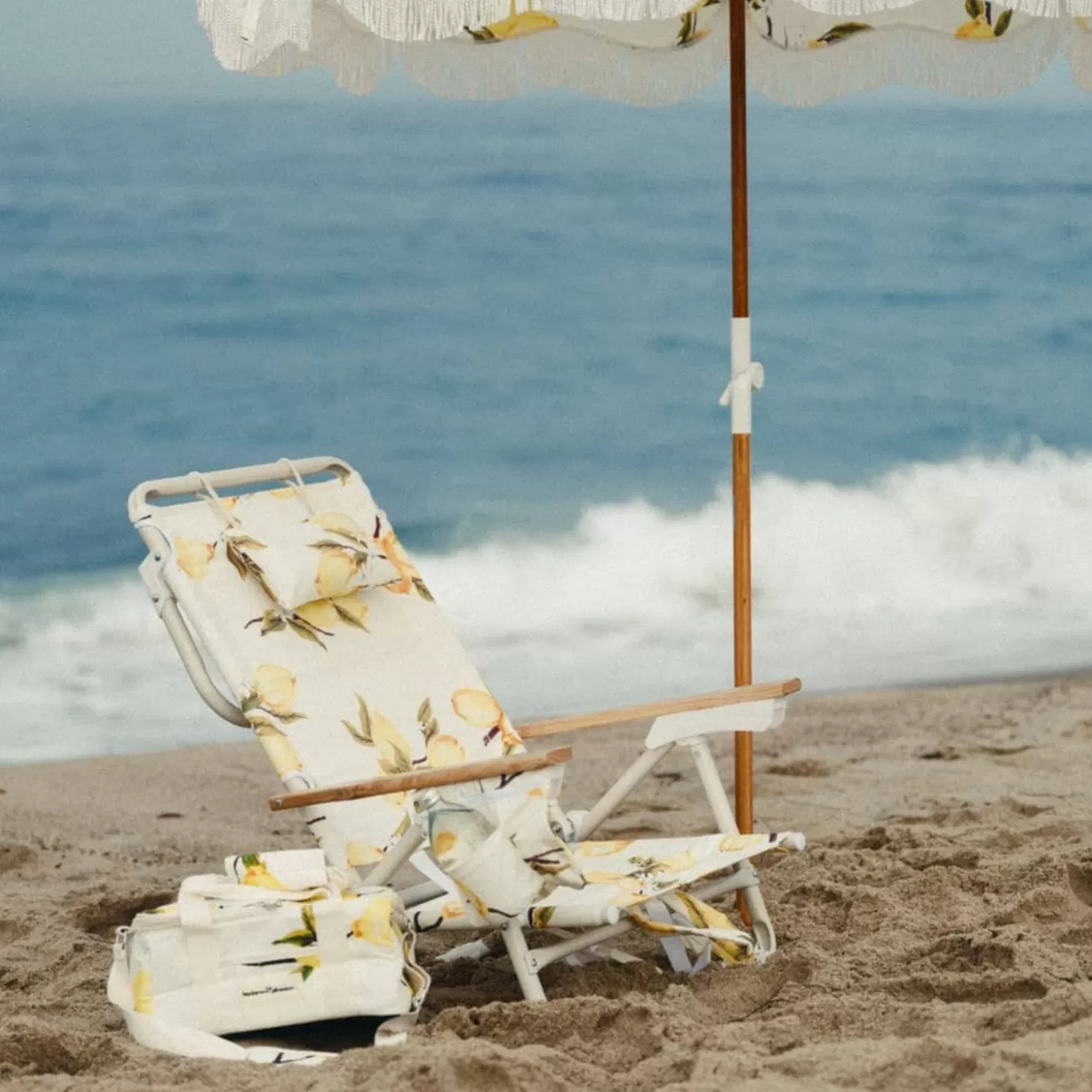 Holiday Tommy Chairs>Business & Pleasure Co. The Holiday Tommy Chair - Vintage Lemons