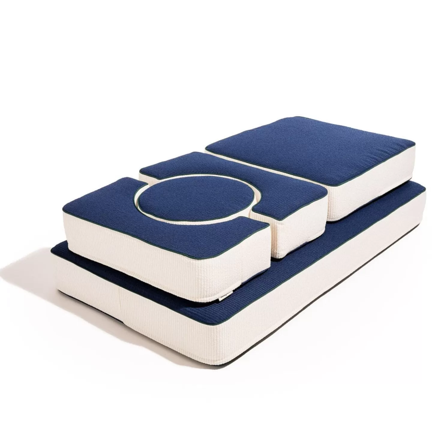 Outdoor Cushions>Business & Pleasure Co. The Modular Pillow Stack - Corduroy College Cinque