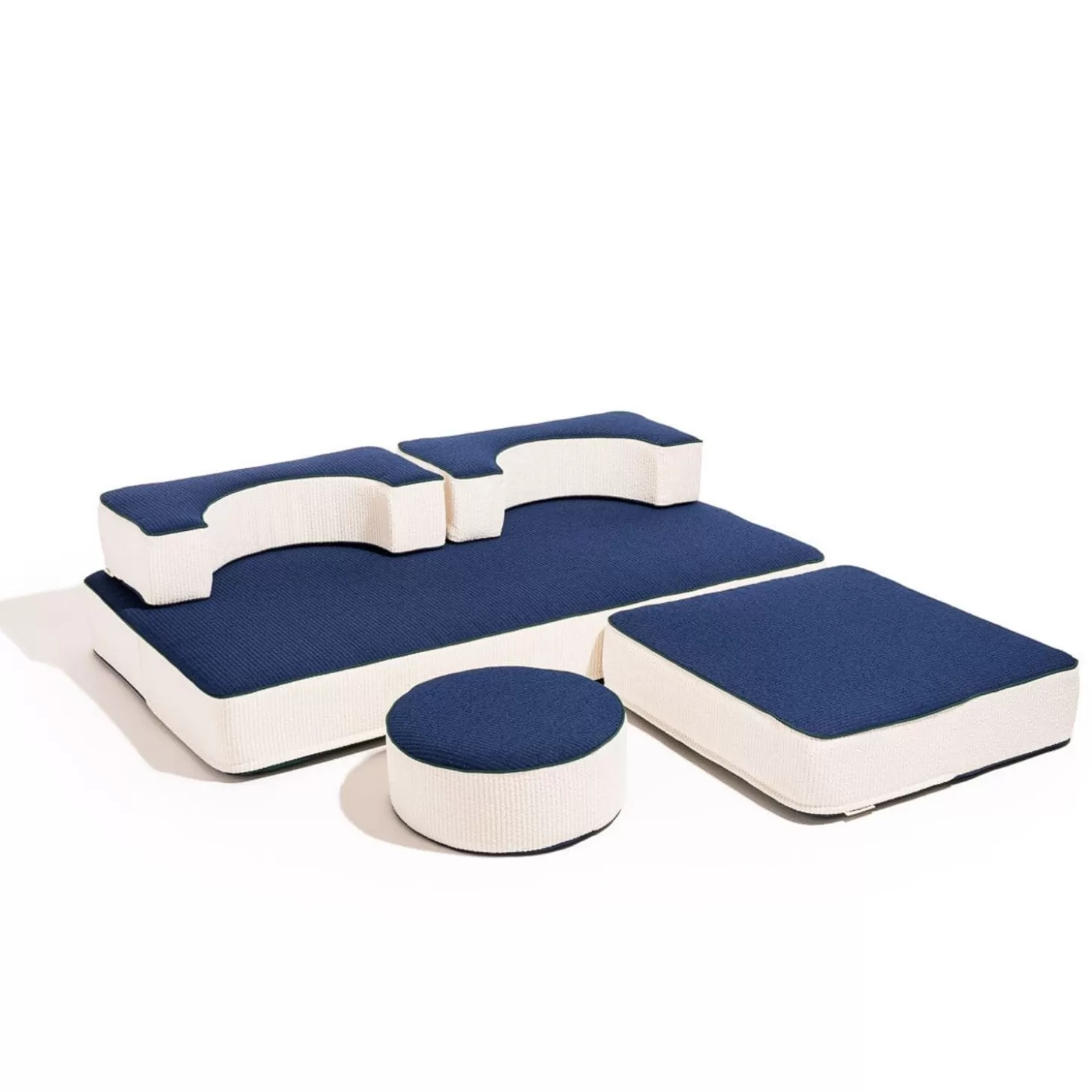 Outdoor Cushions>Business & Pleasure Co. The Modular Pillow Stack - Corduroy College Cinque