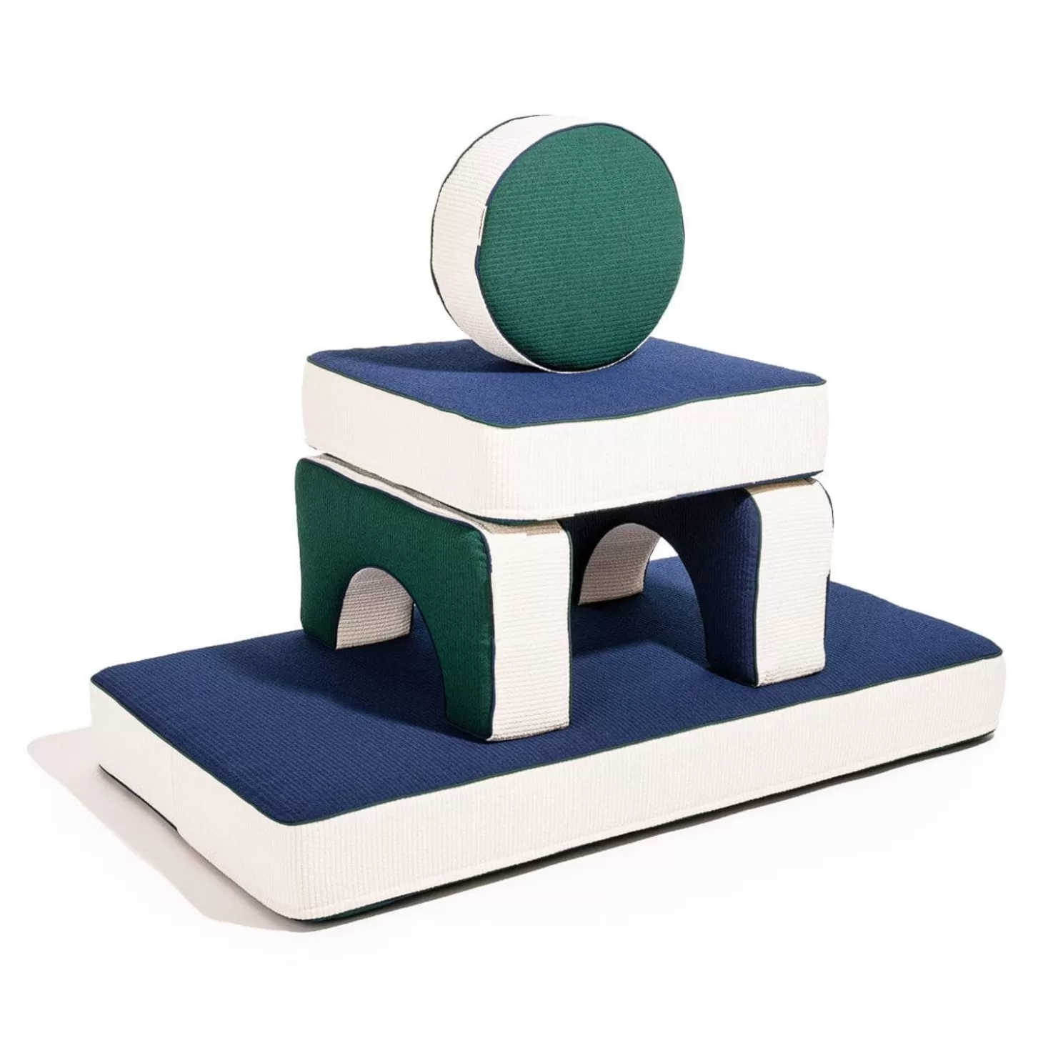 Outdoor Cushions>Business & Pleasure Co. The Modular Pillow Stack - Corduroy College Cinque
