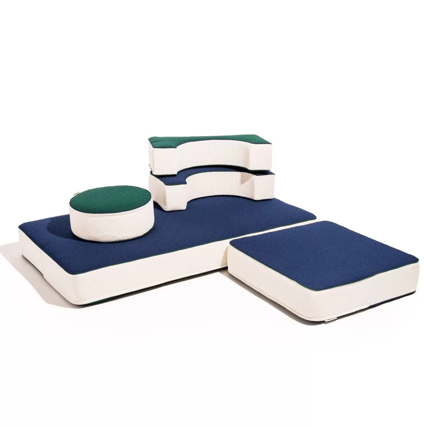 Outdoor Cushions>Business & Pleasure Co. The Modular Pillow Stack - Corduroy College Cinque