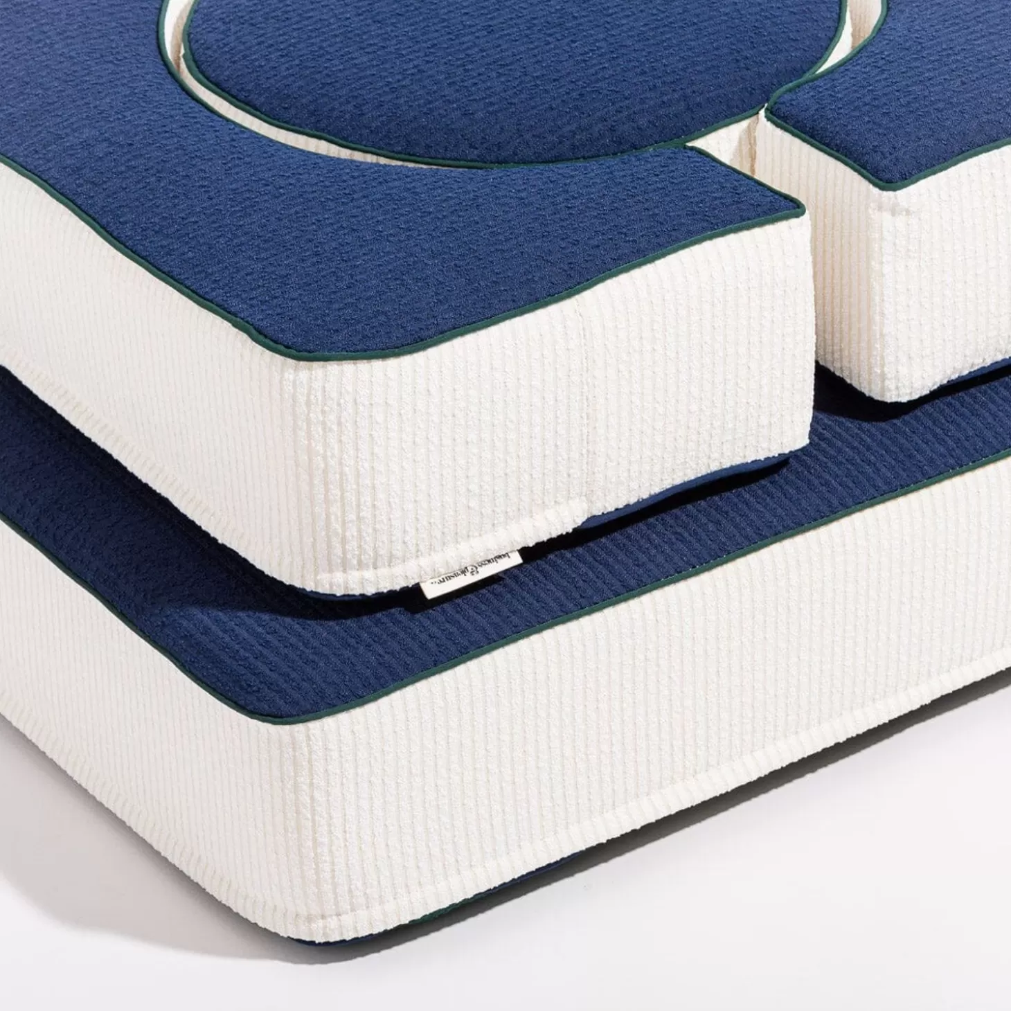 Outdoor Cushions>Business & Pleasure Co. The Modular Pillow Stack - Corduroy College Cinque