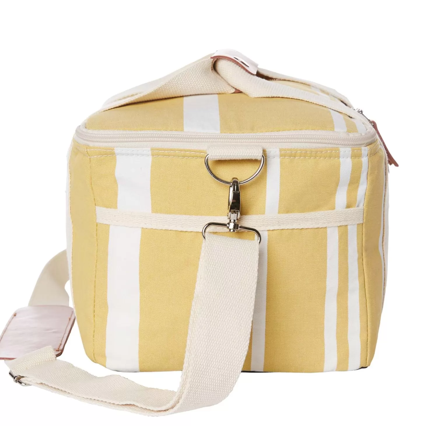 Premium Cooler Bags>Business & Pleasure Co. The Premium Cooler Bag - Vintage Yellow Stripe